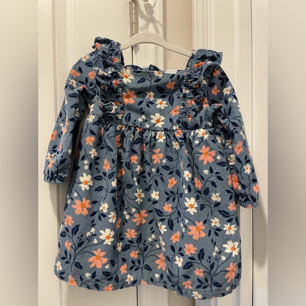 Carters Just One You Floral Cord Dress